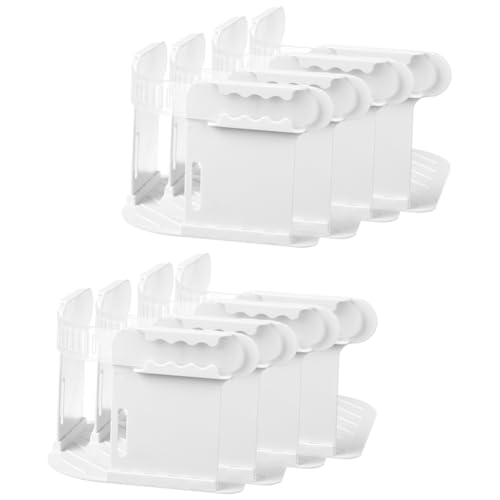 Uhidka 8 Soportes para Sábanas Que Mantienen Las Sábanas Ajustadas, Resistentes y con, para Sábanas Ajustables en Esquinas. Se Ajustan Al Colchón.