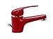 Produktbild Waschtischarmatur, Waschbecken, Wasserhahn, Bad Armatur, Rot