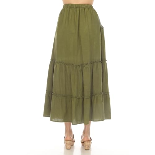 Homespun Tiered Maxi Skirt3