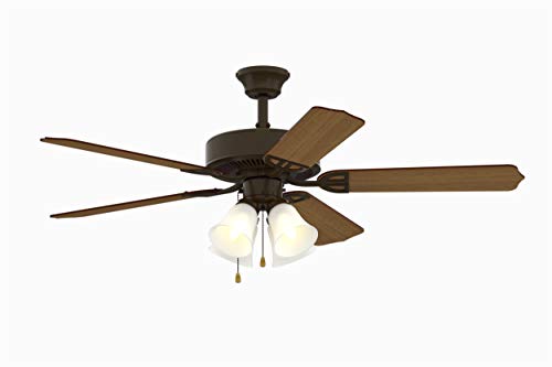 Fanimation BP215BOB1 Aire Decor 4 LK Fan-Light Kit, 52-Inch, Oil-Rubbed Bronze