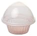 Produktbild Zenker Cupcake-Box CANDY, Muffin-Tresor, Aufbewahrungsbox für kleine Törtchen (farblich sortiert: Haube transparent, Unterteil Hellblau, Rosa oder Creme), Menge: 1 Stück