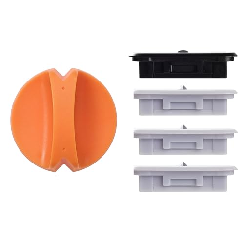 Giftgorde Lot de 4 lames de rechange pour massicot Fiskars, lames de rechange avec toutes les séries de débroussailleuses Fiskars/portables et de précision,...