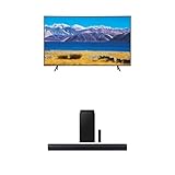 SAMSUNG 55-Inch Class Crystal UHD TU8300 Series - 4K UHD Curved Smart TV With Alexa Built-in (UN55TU8300FXZA) + SAMSUNG HW-C450 2.1ch Soundbar w/DTS Virtual X, Subwoofer Included, (Newest Model),Black