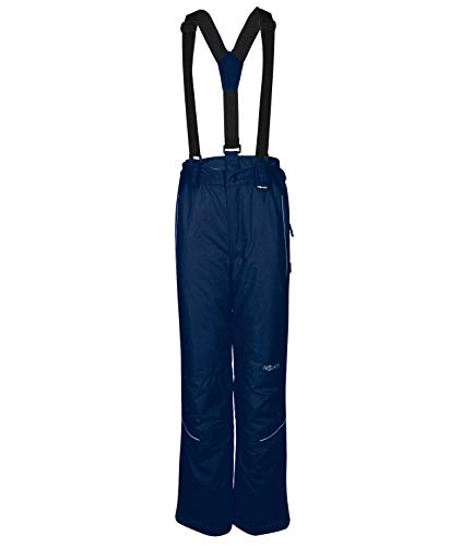 Trollkids Pantalón Slim Fit de Esquí y Nieve Holmenkollen para niños, Color Azul Marino Talla 10 años (140cm)