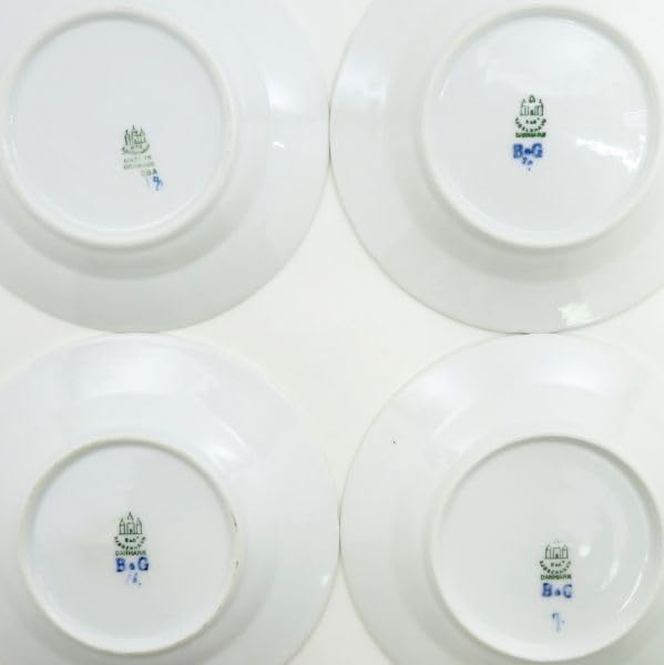 1938年 ビングオーグレンダール ポット デザートプレート 4枚