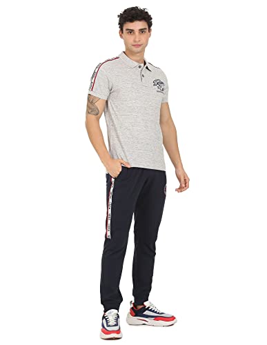 Image of U.S. POLO ASSN. Men's Mid Rise Regular Track Pants