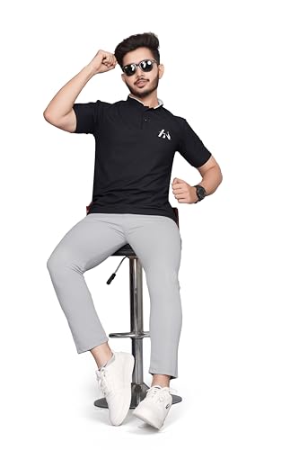 Image of Men's Cotton Solid Full Sleeves Regular Fit Shirt and Pant