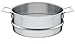 Alessi AJM307 Pots&Pans Cestello per Cotture al Vapore in Acciaio Inossidabile 18/10 Lucido