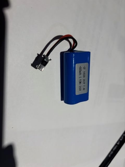(Robotic) Battery (7.4V 800 MAH) for Compatible with XShot Hyper Gel Trace Fire Blaster,