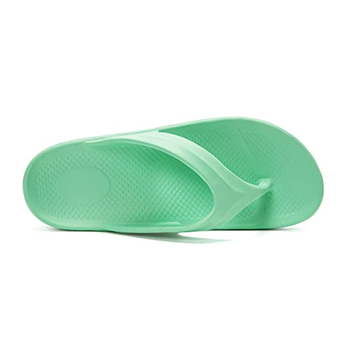 Image of FUNKYMONKEY Women's Comfort Flip Flops with Arch Support - Lightweight EVA Thong Sandals for Walking, Beach, and Daily Wear - Cushioned Footbed & Anti-Slip Sole