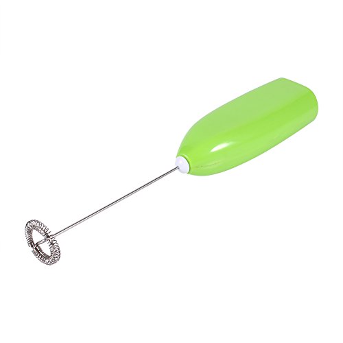 Elektrischer Milchaufschäumer, Handheld Milchaufschäumer Stab Edelstahl Küche Mini Kochutensilien Schneebesen Mixer… – Bild 3