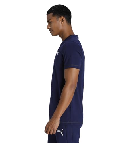 Image of Puma Cotton Blend Regular Fit Mens T-Shirt (S22-58672606BL-P)