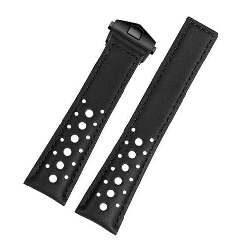 [^ubg] 22mm ʋCU[EHb`oh TAG HEUER MONACO CARRERA CBL2115 YU[EHb`Xgbv tH[fBOobNuXbgΉ(Black Black)