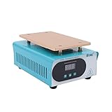 LCD Screen Separator Machine 7 Inch Screen Repair Separating Machine Fast Heat Plate Touch Screen Removal Tool 110V 400W for Separating LCD from Lens Cellphone Ipad Repair