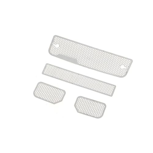 Pièces Détachées Voiture RC Grille Protection Avant en Acier Antichoc pour TRX6