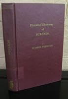 Historical Dictionary of Burundi (African Historical Dictionaries Series, No. 8) 0810809621 Book Cover