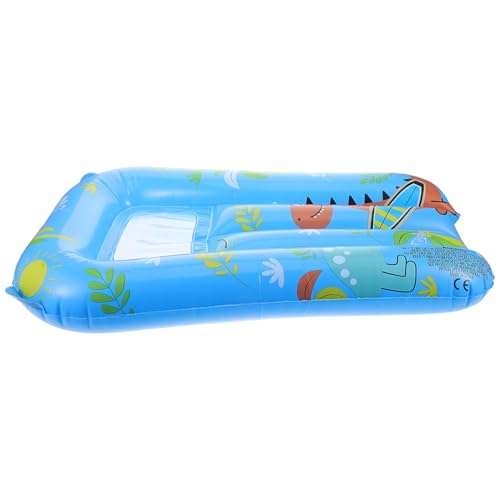 Toyvian Flotante Inflable De Los Tablero De Surf De Verano Tabla De Paddle Inflable Tabla De Flotador De Piscina Estera Flotante Inflable Blue De Polivinilo