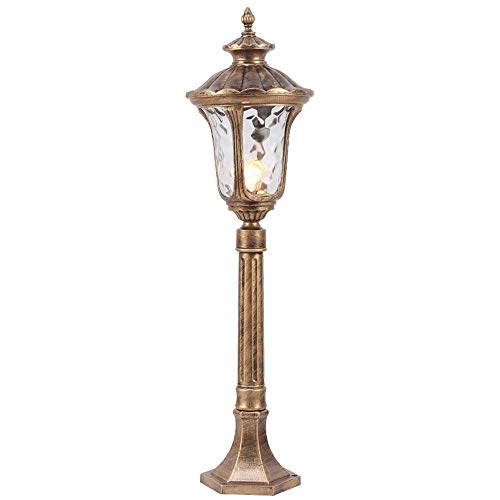 Éclairage de pilier de chemin en aluminium moulé lampadaire E27 - 2