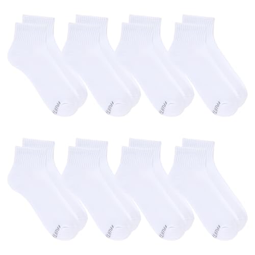 Fruit of the Loom Women's Everyday Basics Socks, Ankle - 8 Pack - White - image 3
