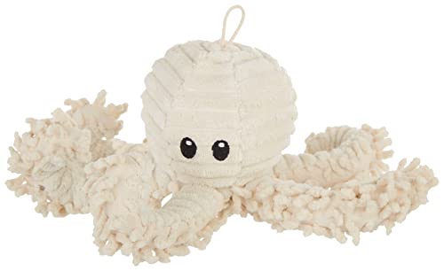Petlou Durable Natural Nubby Plush Dog Toys with Squeaker and Crinkle Paper in Multi-Size (Natural Octopus, 9 Inch) Petlou Durable Natural Nubby Plush Dog Toys with Squeaker and Crinkle Paper in Multi-Size (Natural Octopus, 9 Inch)