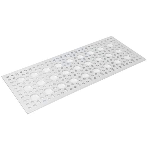 ZDETGU Display a Pannello Reticolare da Parete a Griglia Che Migliora il Tuo Progetto con un Design Unico, Materiale in Alluminio, Applicazione Versatile per Esigenze di Controllo Industriale