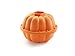 Lékué Celebrate Halloween - Stampo, Disegno Zucca 3D, 2300 ml, Color Arancione