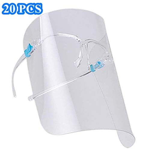 Pantalla Facial, Cocina cocinar, Aceite de Doble Cara Anti-Fog Anti Splash Transparente, protección Facial Visera, Ojo Protección parasoles protección Facial Visera