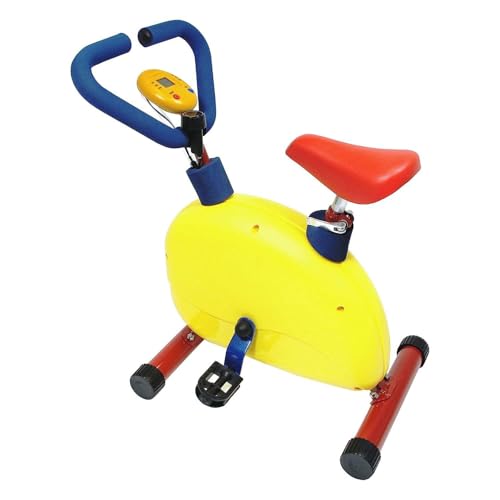 DBXMJWCMDT Bicicleta estática para niños, Resistencia y Altura del Asiento Ajustables, Divertido Equipo de Entrenamiento Cardiovascular en Interiores para niños y niñas de 3 a 8 años