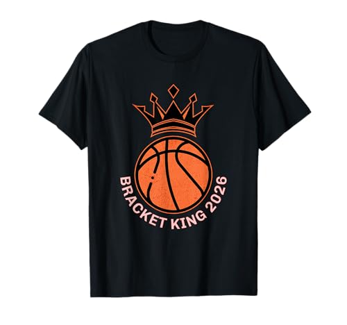 Bracket King 2026 Basketball Tournament Champion T-Shirt