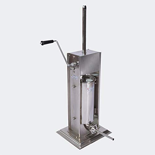 Wurstfüller Wurstfüllmaschine mit 7 L Fassungsvermögen für Wurstbrät – Bild 3