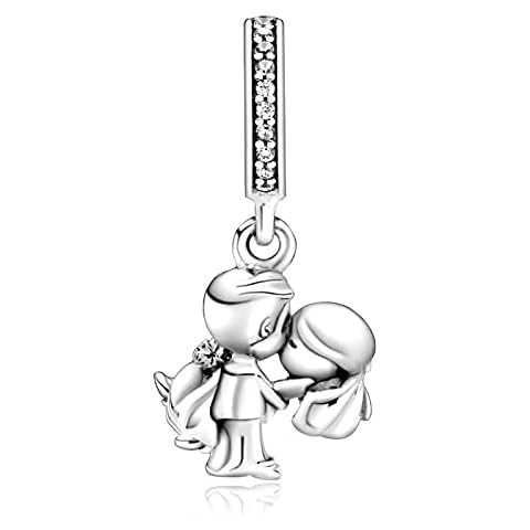 Annmors Sterling Silver Married Couple Charm Cover
