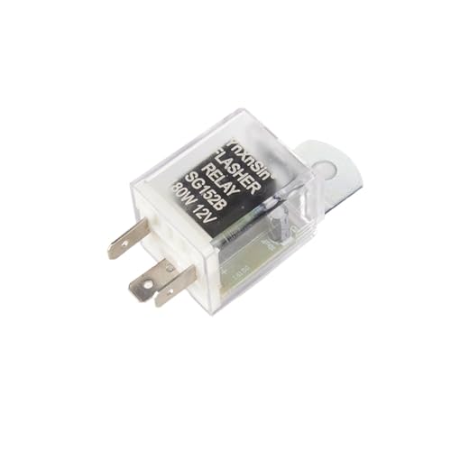 Clignotant DC 12V transparent pour voiture électrique et auto en lot de 2