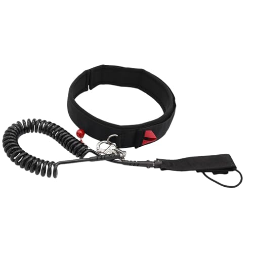Menolana Surfboard Waist Leash Paddle Board Rope Comfortable 305cm Long 7mm Diameter Surfing Leash Waist Belt for Shortboard Fishboard