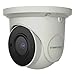 Vitek VTC-TNT8RFE-2 8MP (4K) IR DWDR Indoor/Outdoor PoE H.265 Network Turret Dome Camera, 2.8mm Fixed Lens, Ivory Color