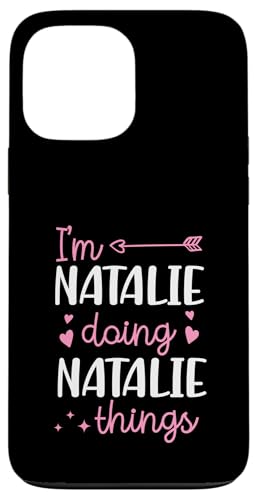 I'm Natalie Doing Natalie Things �p�[�\�i���C�Y ���O �X�}�z�P�[�X iPhone 13 Pro Max �p