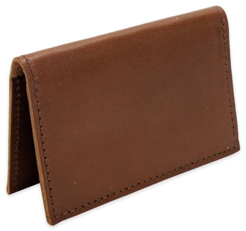 名刺入れ メンズ レディース 本革 栃木レザー 薄型 日本製 (チョコ)