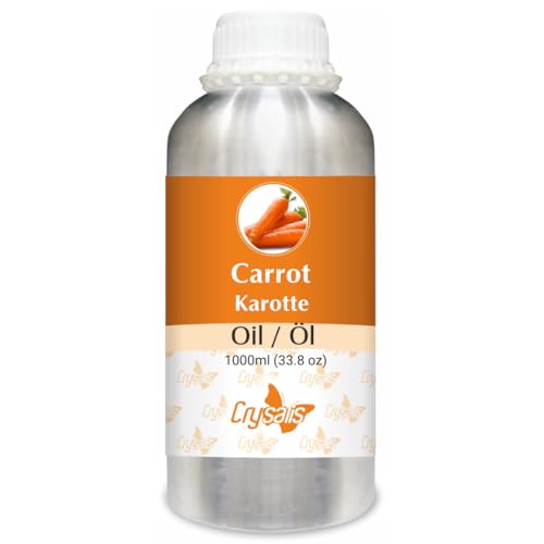 Crysalis Aceite de zanahoria (Daucus carota) - 1000 ml/33,8 Fl oz