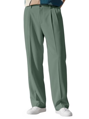 Image of FTX Men's Korean Style Casual Trouser | Premium Lycra Stretch Fabric | Smart Regular Fit | 2 Side Pockets | Comfortable Stretchable Everyday Wear Pants