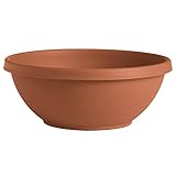 Fiskars 14 Inch TerraBowl Planter, Color Clay (54014C)