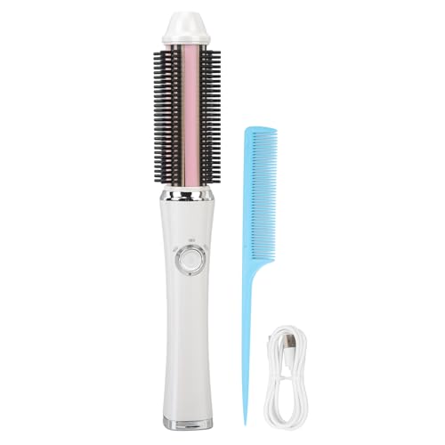 Cepillo Rizador de Pelo Inalámbrico con 3 Niveles de Temperatura miniatura 1