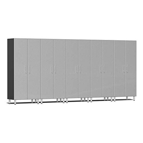 Ulti-Mate UG22650S 5-Piece Tall Garage Cabinet Kit in Stardust Silver Metallic