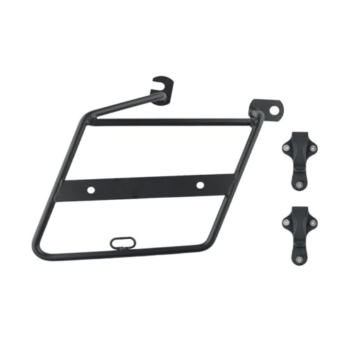 Support bagage gauche pour W800 Cafe et Street : finition acier premium