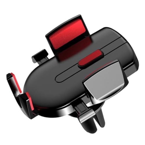 Supporto Telescopico Auto per Staffa Portacellulare Rosso per Bocchette Ventilazione Design Compatto e per Sicura