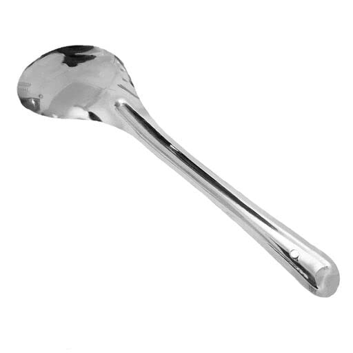Image of Steel Big Size Laddle Cooking Spoon,Stainless Steel Heavy Guage Serving Spoon Ladel, Steel Big Size Cooking & Serving Spoons,Big Spoons for Cooking,Cookig Spoon (Serve Spoon)