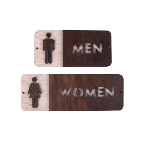 GLNRM Men - women wooden restroom bord office supplies sunboard ...