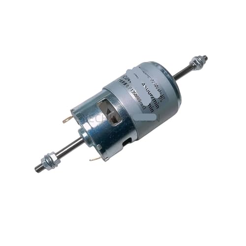 Moteur RS-775 12V 24V à double arbre long fileté et 3000 à 20000 TR/Min