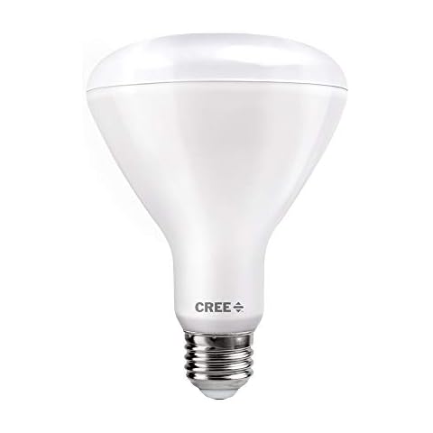 Cree TBR30-06527FLFH25-12DE26-1-E1 BR30 65W Equivalent LED Light Bulb, Soft White Cover