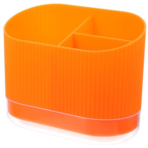 GRIRIW Multifunctional Utensil Holder with Detachable Base Practical Kitchen Spoon Container and Draining Holder for Chopsticks Forks and Spoons Vibrant Design