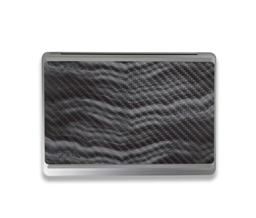 Image of MightySkins Carbon Fiber Skin Compatible With Microsoft Surface Laptop Studio 2 (2023) Full Wrap Kit - Smoky Quartz | Protective, Durable Textured Carbon Fiber Finish | Easy To Apply | Made in the USA