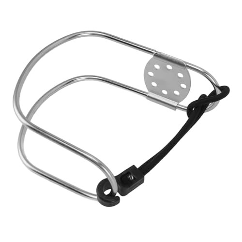 Fockety Soporte de Aro Salvavidas de Acero Inoxidable, Soporte de Anillo de Seguridad Marino Compacto para Rescate de Vida en Yates, Apto para Barcos